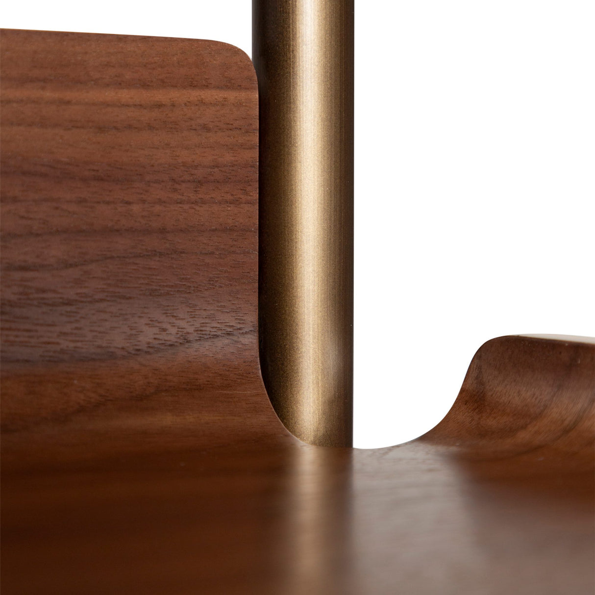 Friyay set om 6 Hylla Walnut