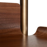 Friyay set om 6 Hylla Walnut