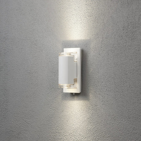 Potenza GU10 22.5 cm Vägglampa Ute Vit