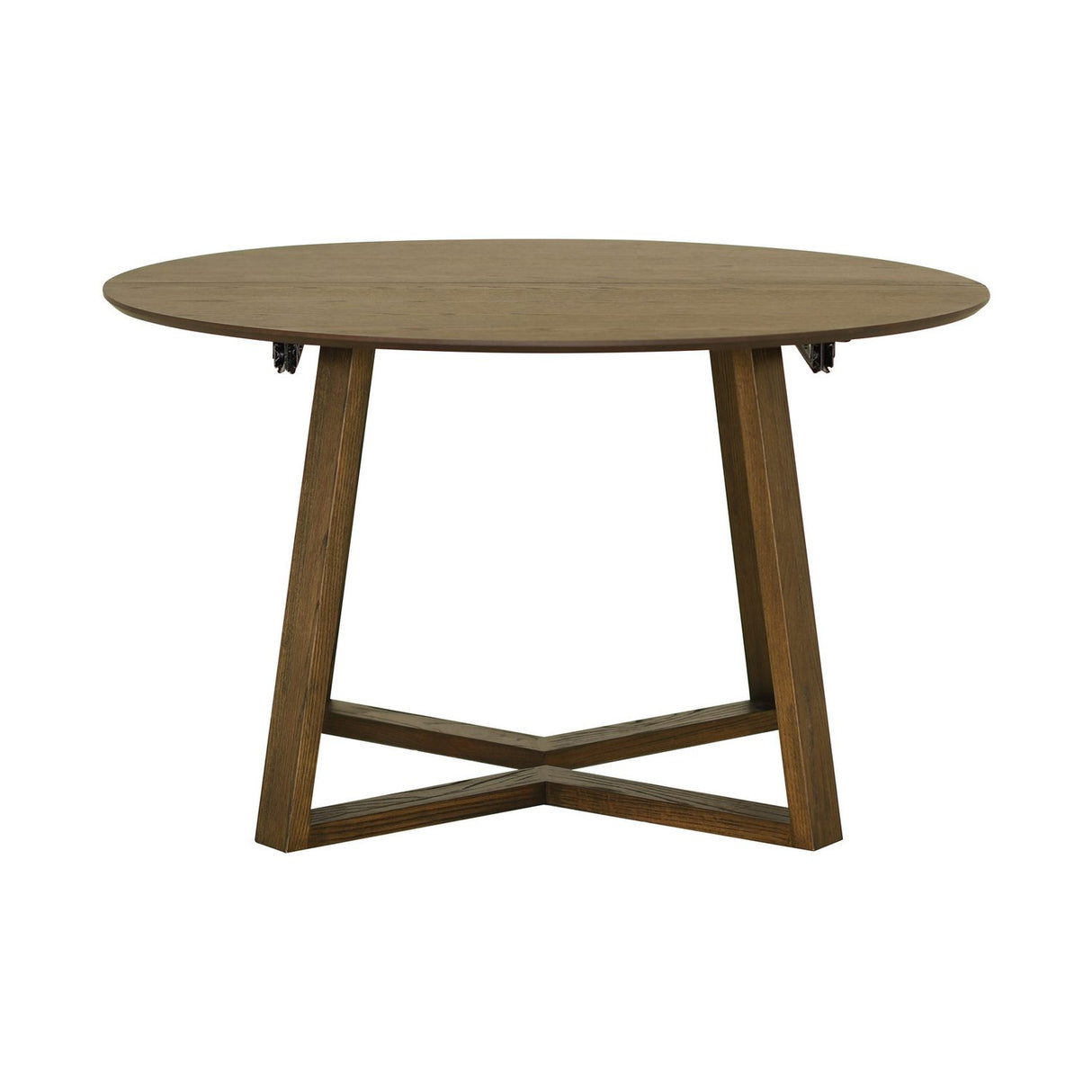 Borås Matbord ø130/230 cm Brunlackad ek