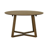 Borås Matbord ø130/230 cm Brunlackad ek