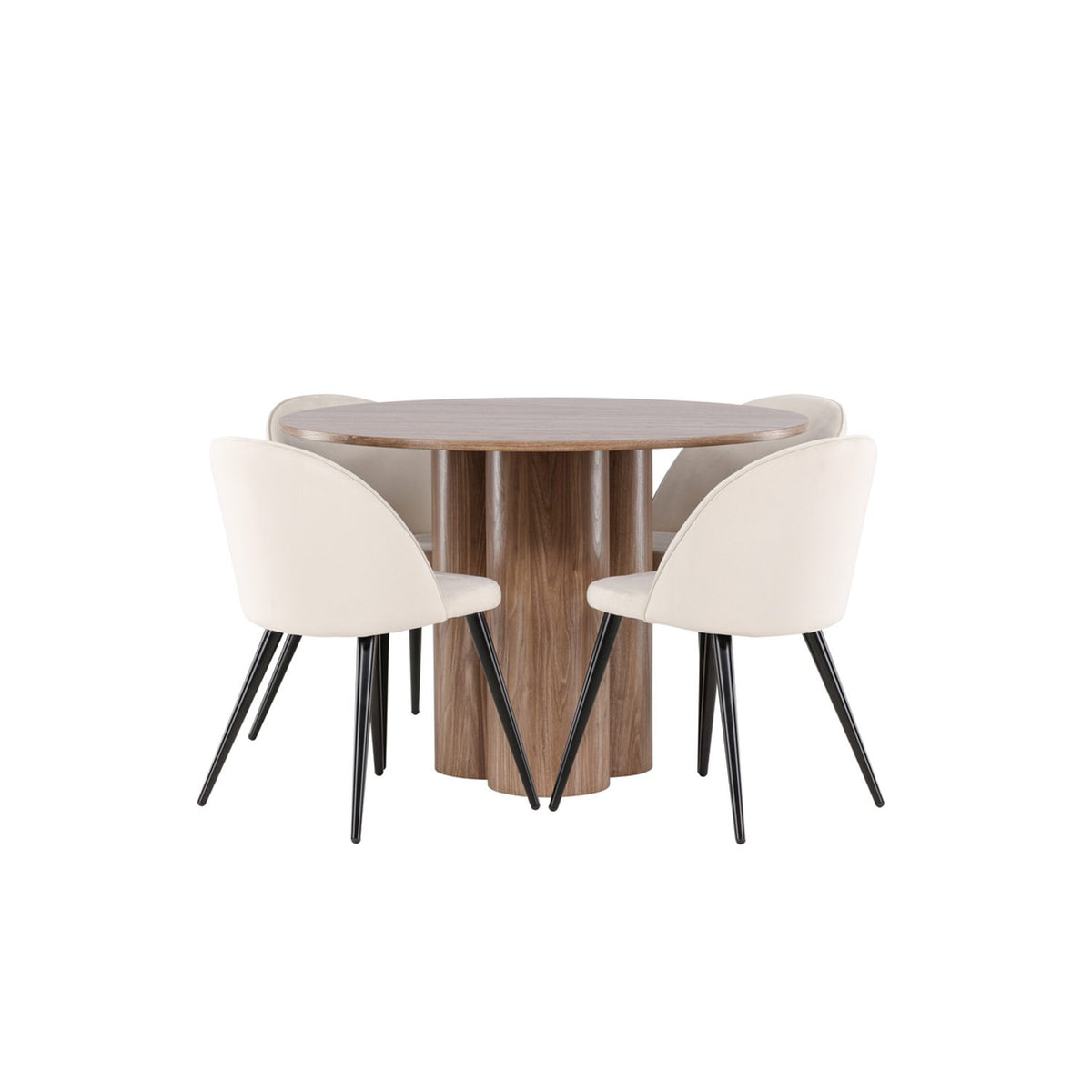 Olivia, Velvet Rund matgrupp