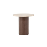 Megg Soffbord Beige, ⌀50