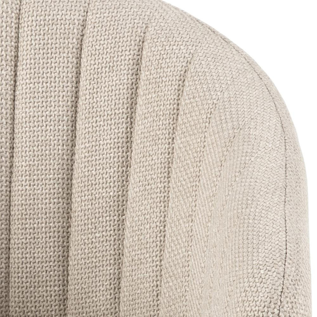 Ann Matstol med Armstöd Basel tyg Beige