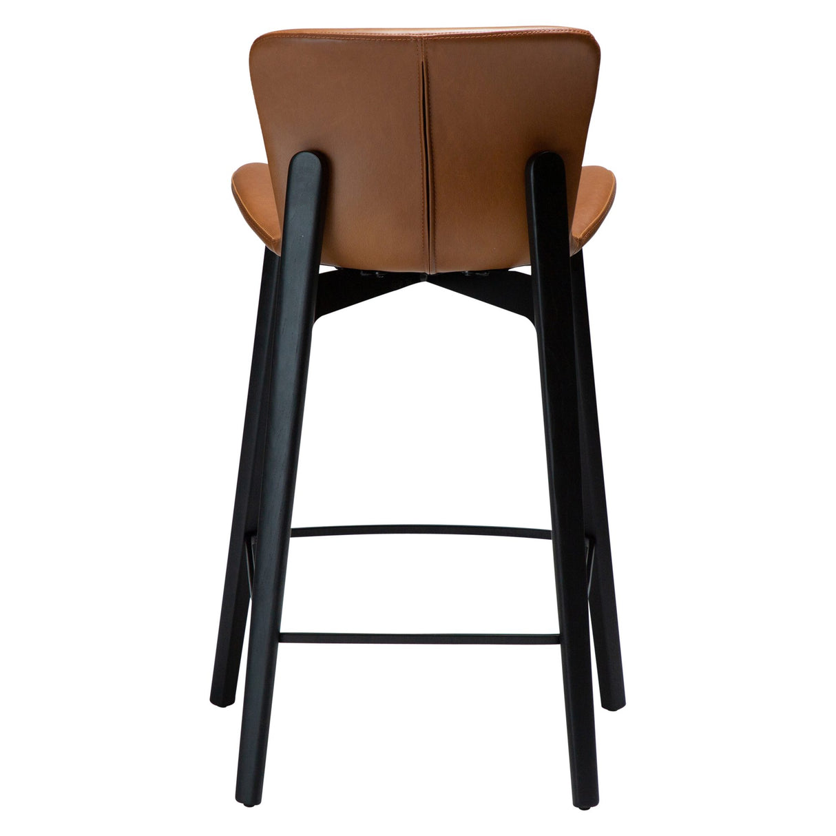 Paragon Barstol Vintage Light Brown Art.Leather, Black 68 cm