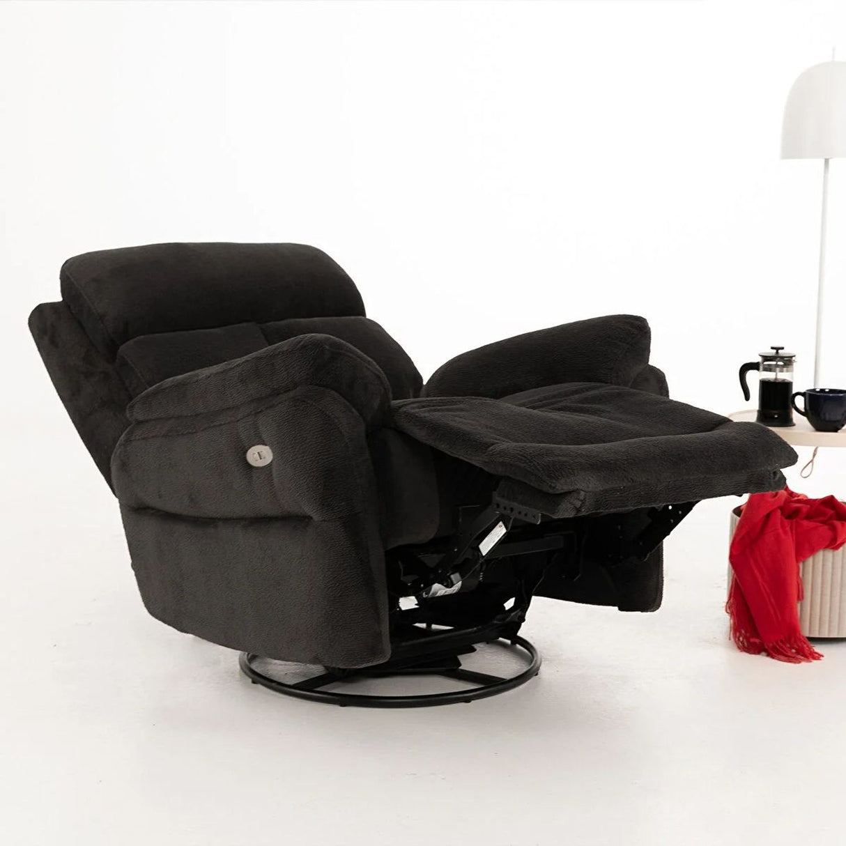 Angela Electric Reclinerfåtölj Svart