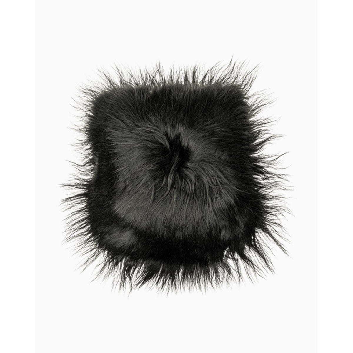 Iceland 40 cm Lammskinnskudde Wild Black
