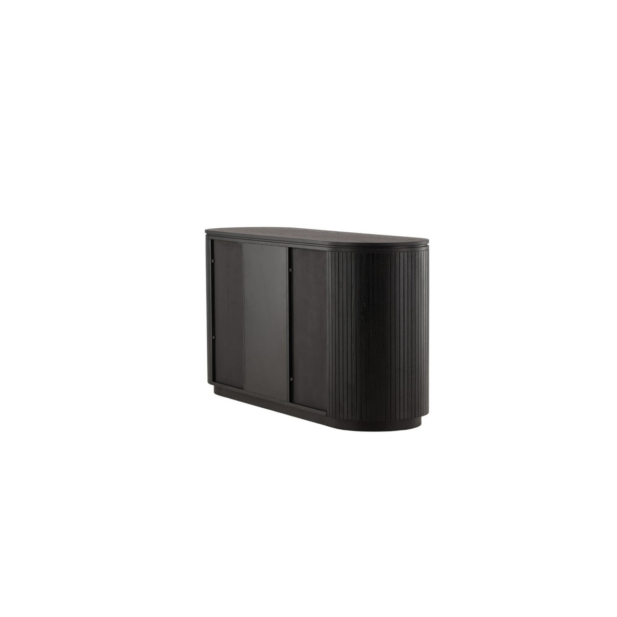 Fjällbacka TV-bänk Black, 48 x 80 x 160