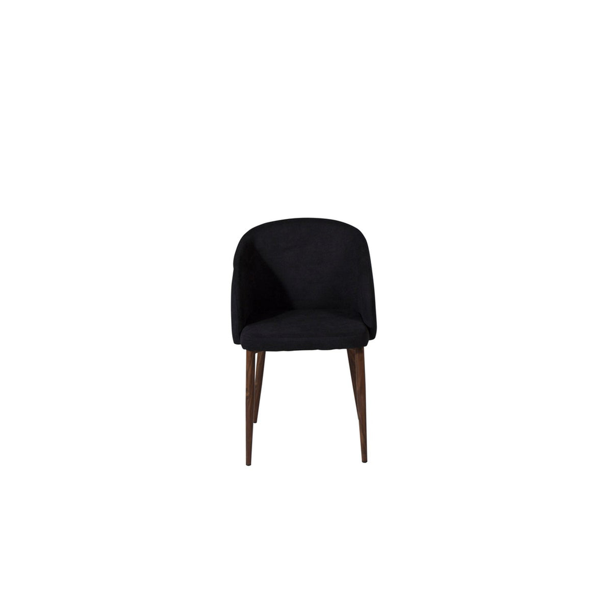 Båge Matstol Svart,Natur, Polyester, 55 x 83 x 49