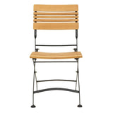 Brewer Matstol Svart/Teak