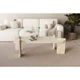 Virgo Soffbord Travertine