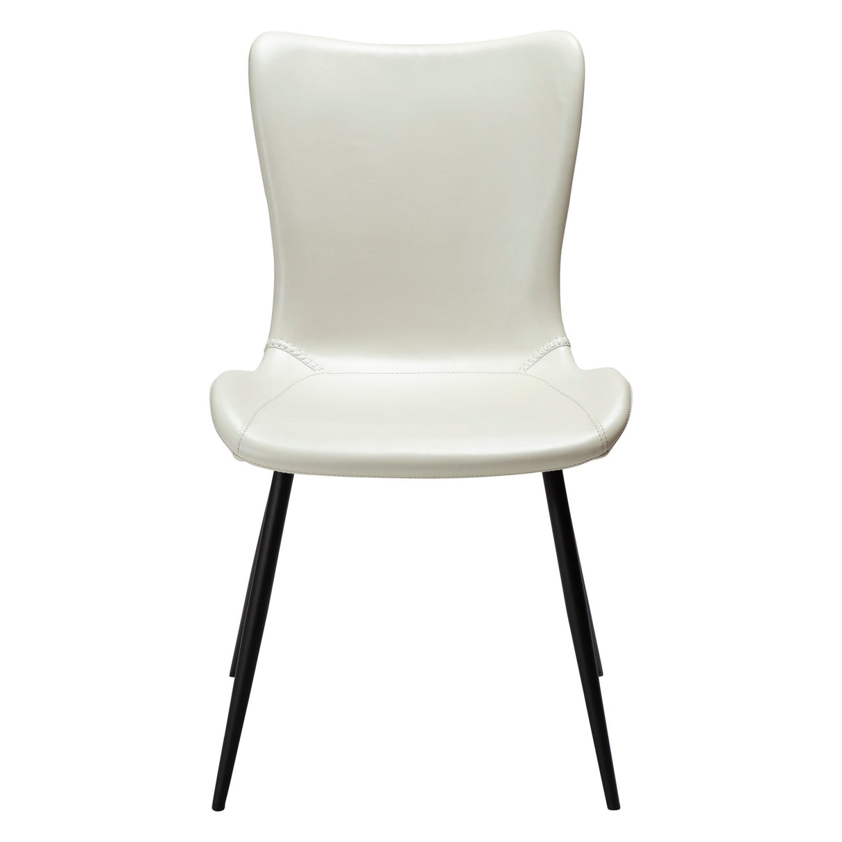 Medusa Stol Bone White Art.Leather, Black