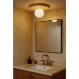 Tor-Tun (H 30 cm) Beige vit Ljuskrona