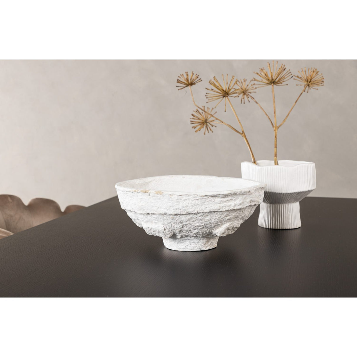 Vail, Limhamn Rektangulär matgrupp Beige, Svart, Svart, 200 x 100