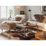 Shansi 55x95 cm Fäll Beige