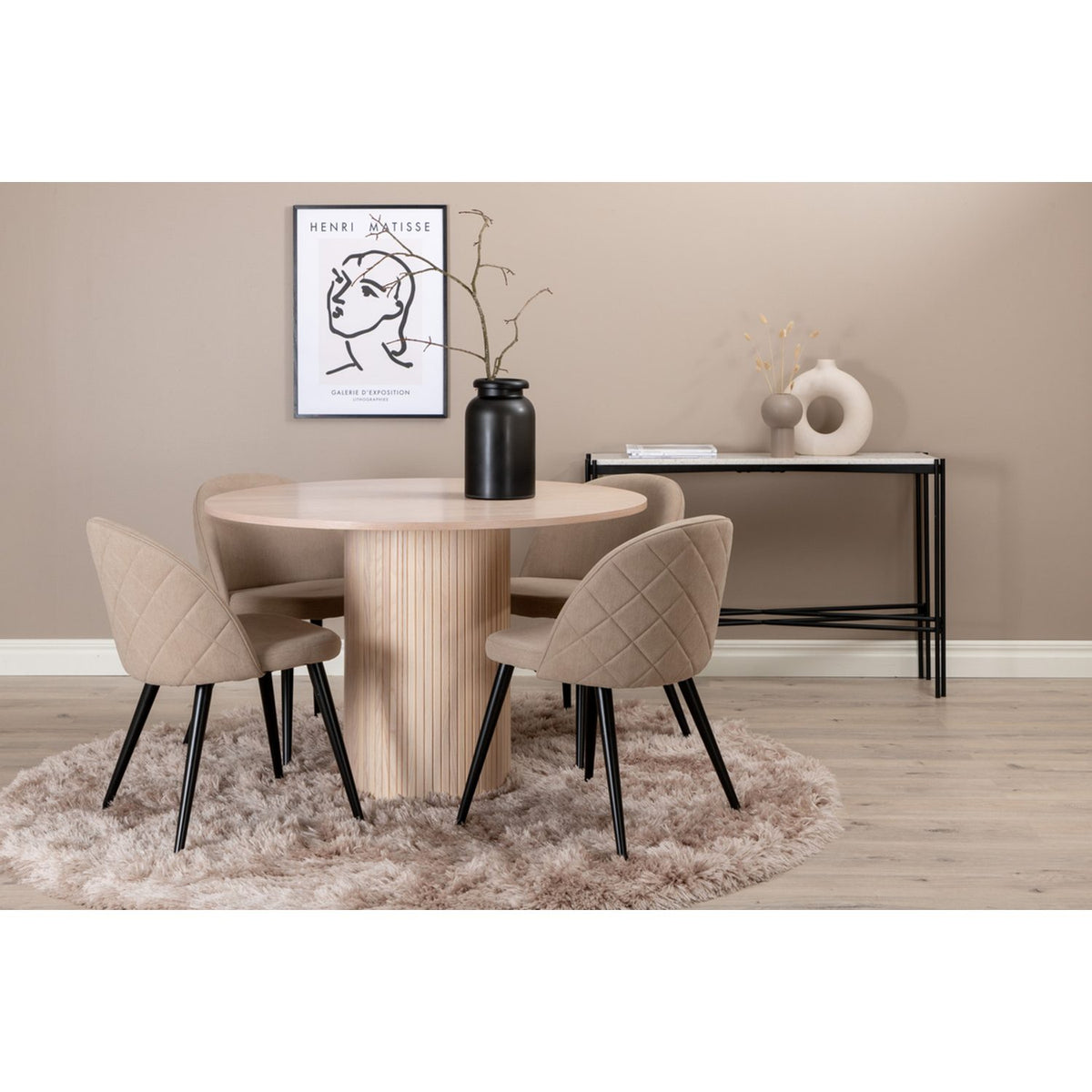 Bianca, Velvet Rund matgrupp