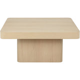 Sköyen  90x90 cm Soffbord Vitpigmenterat