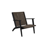 Kira Loungefåtölj Svart/Rustik