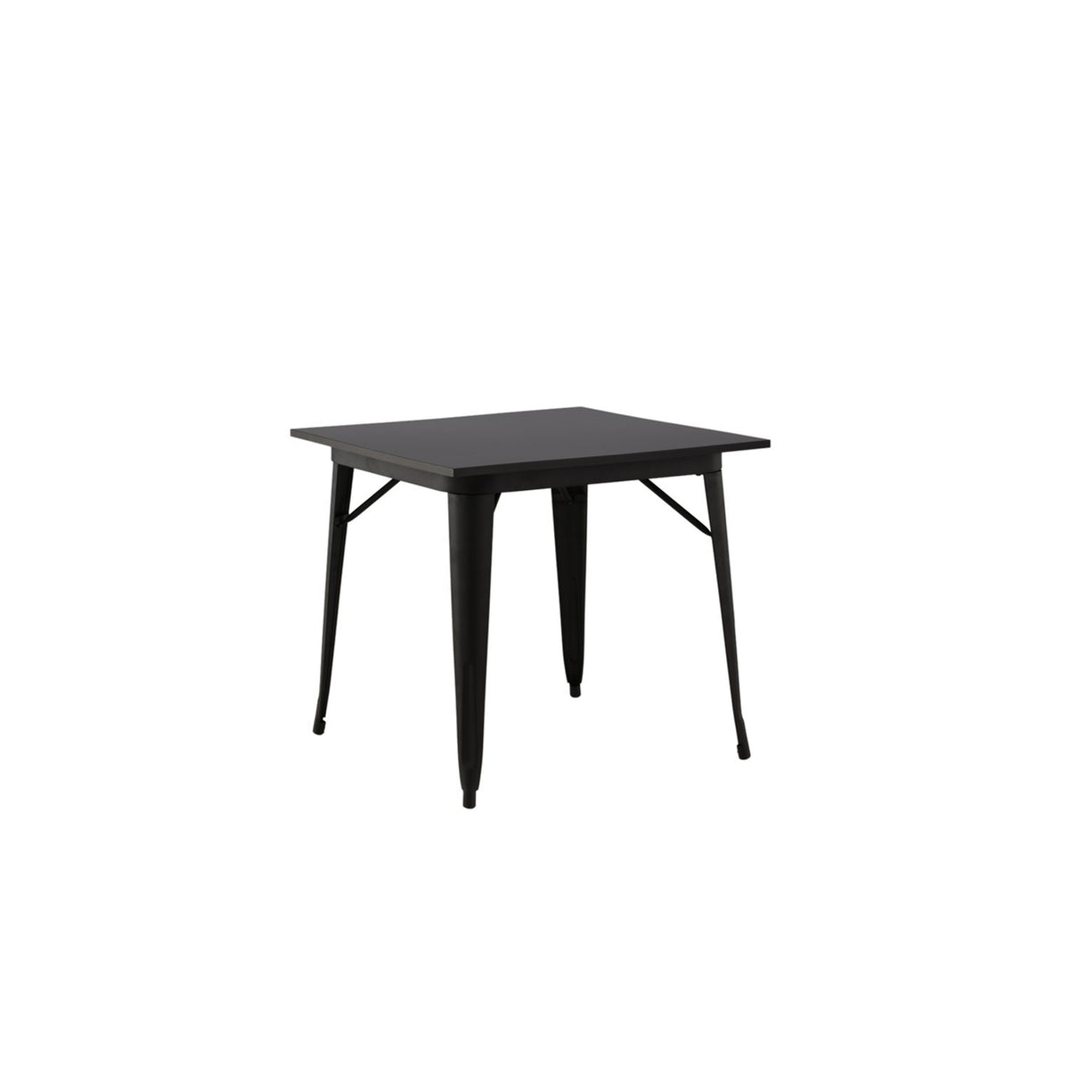 Tempe Rektangulärt matbord Svart, MDF, 80 x 80