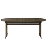 Broholm Matbord 200x105 cm Rökoljad Ek