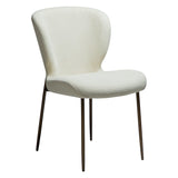 Glory Stol Bone White, Antique Brass