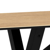 Verdun Matbord 135x80 cm Vildek/Svart