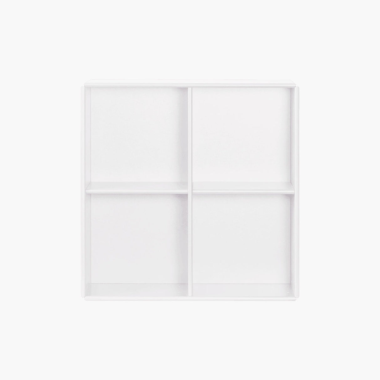 Atlanta Quadrant-vägghylla Vit