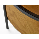 Powis Soffbord Ø84 cm Tawny Natural