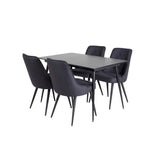 Silar, Velvet Deluxe Rektangulär matgrupp