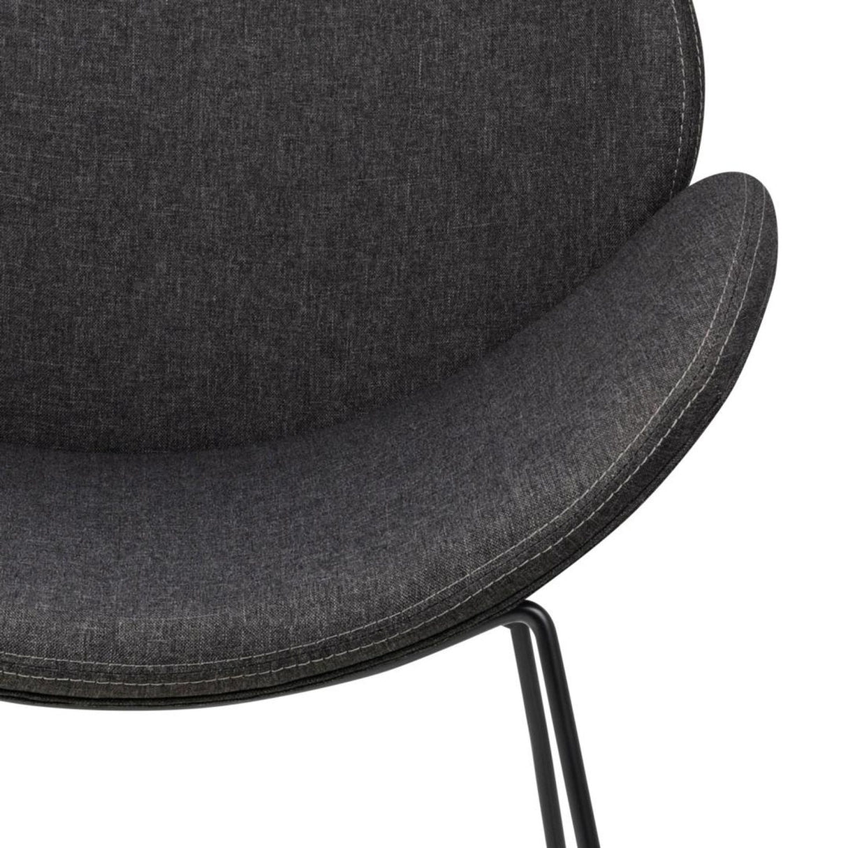 Cazar Loungefåtölj Sawana tyg Grå