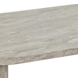 Solano Soffbord 36x100x75 cm Grå Flod