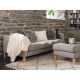 Shansi 40x40 cm Kuddfodral Grey Snowtop