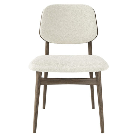 Carl Matstol Rökoljad Ek/Beige Tyg