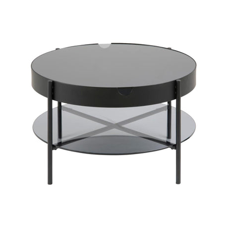 Tipton Soffbord Rund 75 cm Glas