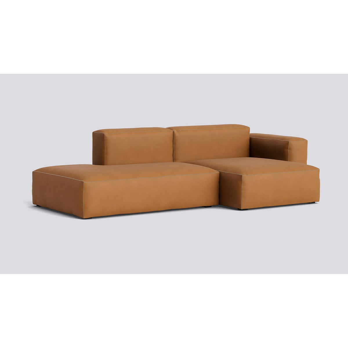 Mags Soft 2,5-sits, kombination 3 höger Soffa Sense Cognac, Fast