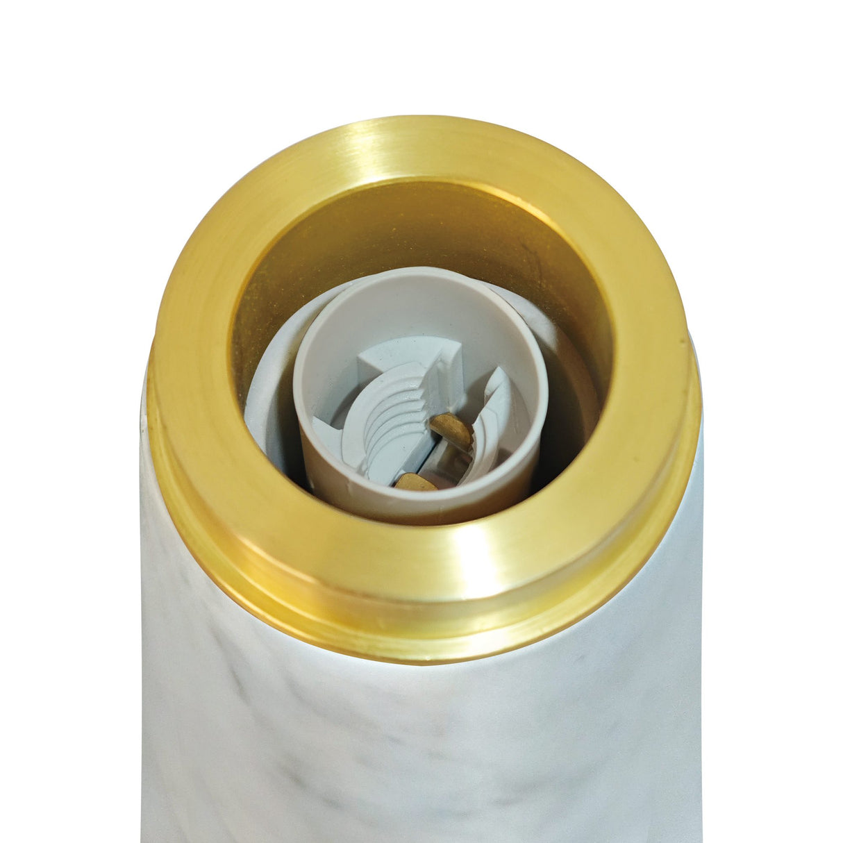 Glossy Bordslampa Vit