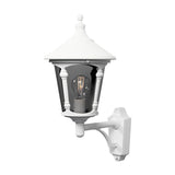 Virgo E27 Upp Vägglampa Ute Vit
