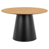 Vernon Matbord 75x120x120 cm Svart