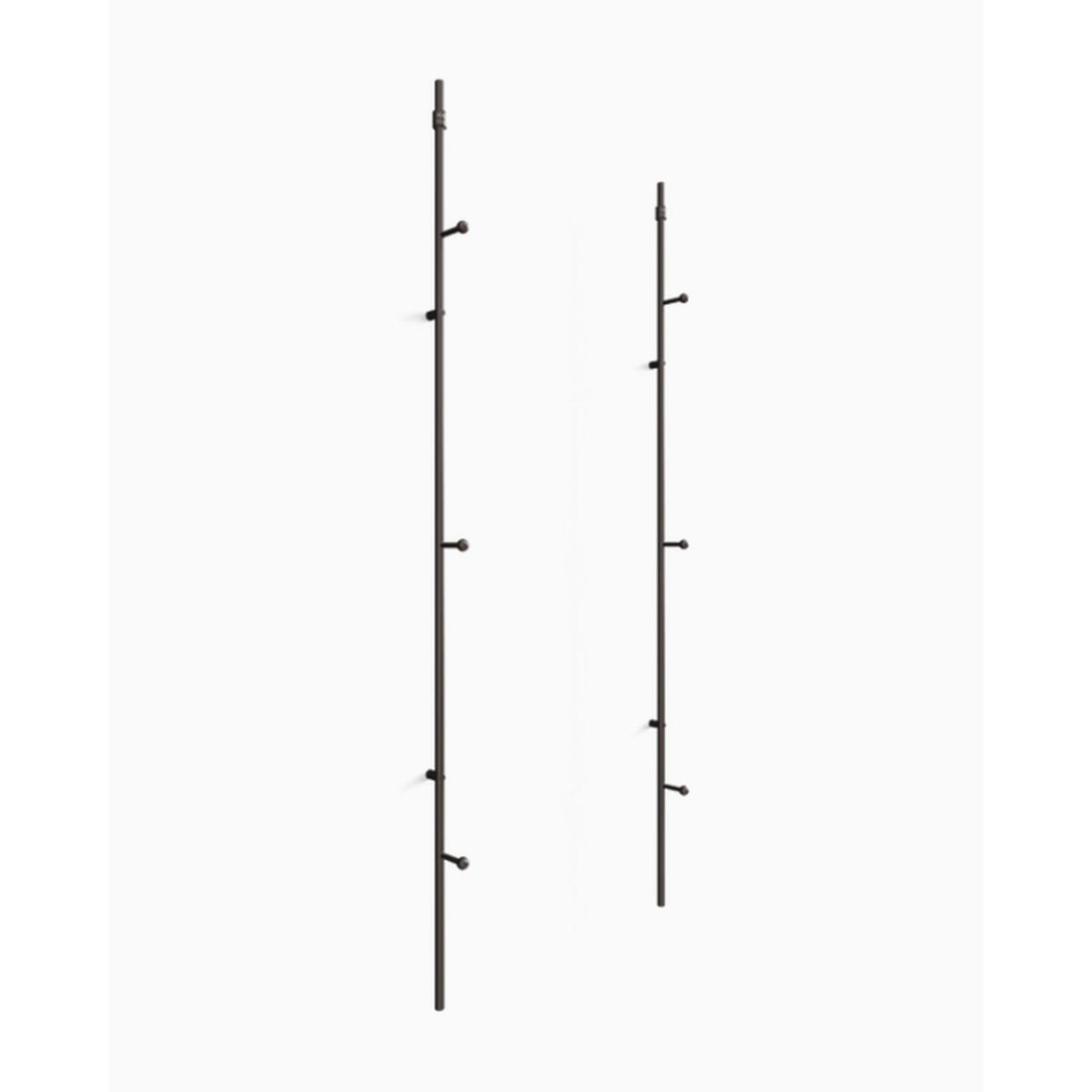 2-pack Klädhängare Svart