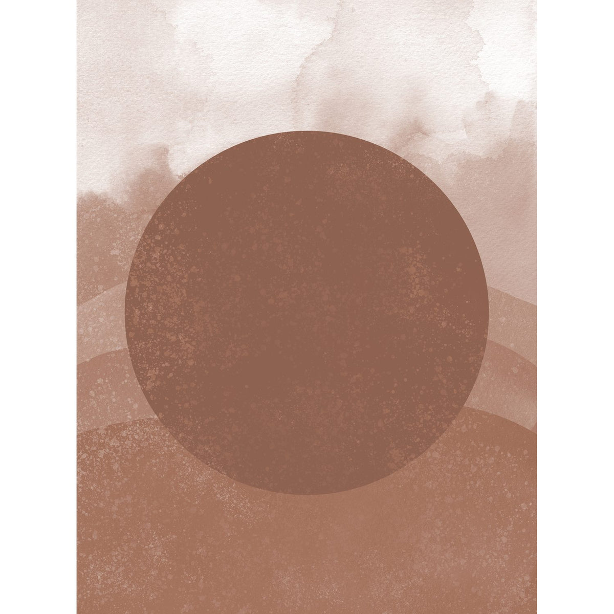 Mjuka nyanser Poster Brun, 30 x 40 cm