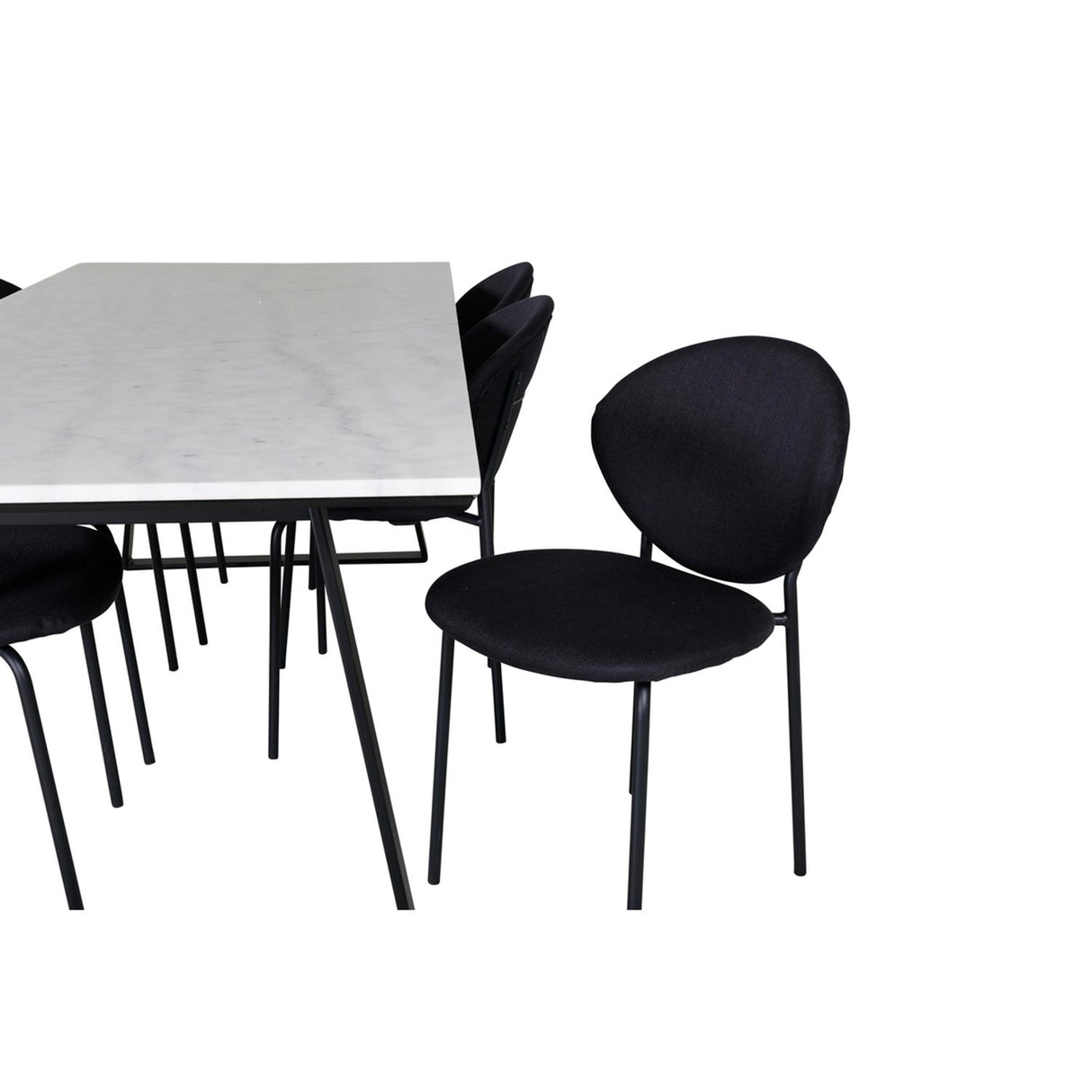 Estelle, Vault Rektangulär matgrupp