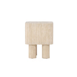 Klirou Sidobord Beige, 40 x 40