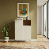 Limerick (90 x 120 x 41,8 cm) Sideboard Sandsten naturlig ek