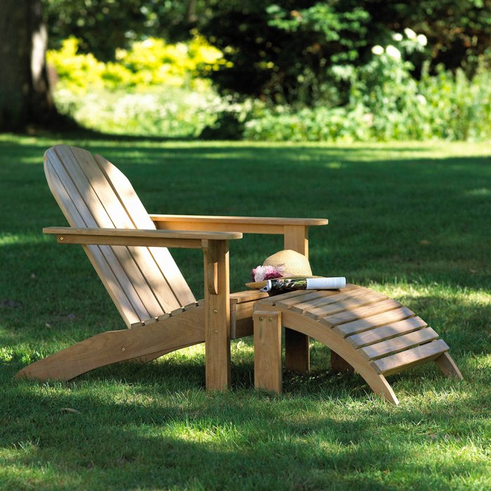 Adirondack Fotpall Teak