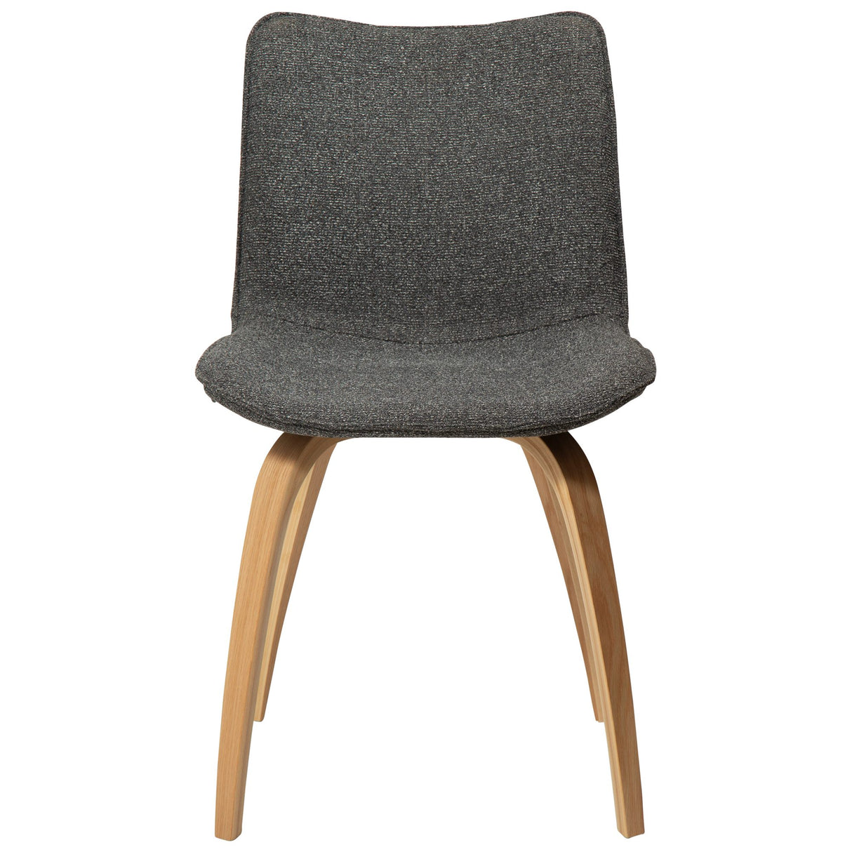 Glee Stol Pebble Grey Bouclé, Oak