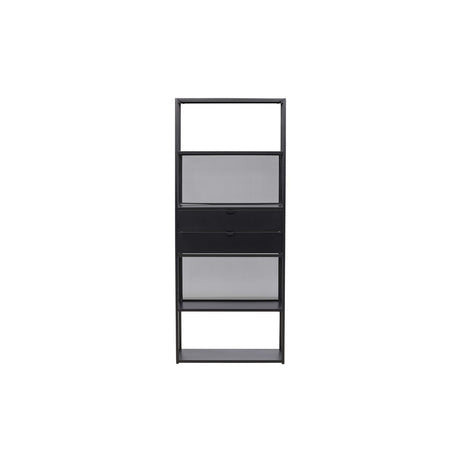 Santiago Hylla Svart, 80 x 185