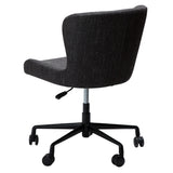 Glam Kontorsstol Raven Black