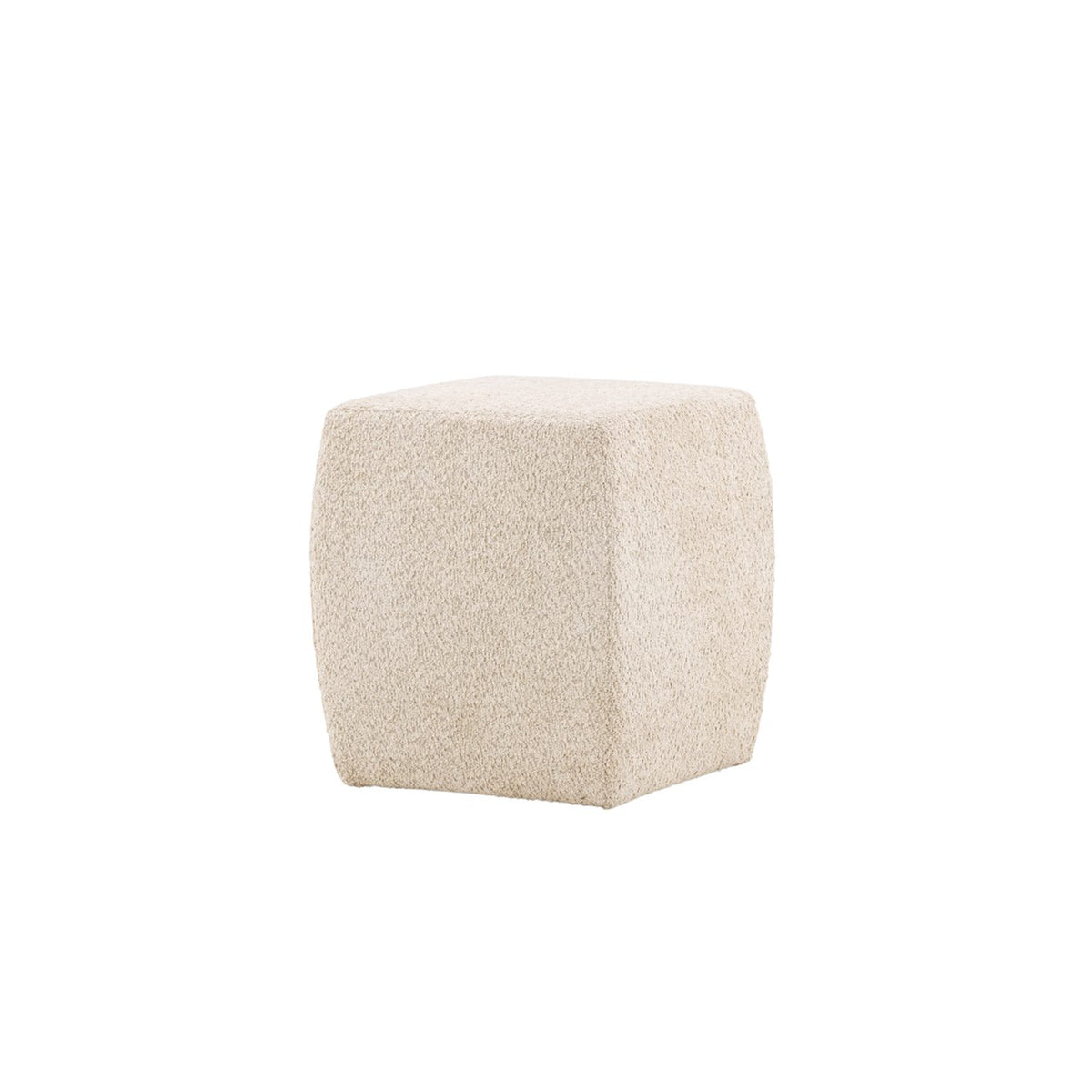 Neapel Puff Beige, 40 x 40 x 45