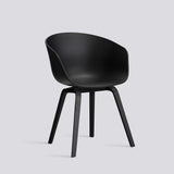 AAC 22 Stol Black 2.0, Black – ekfaner med vattenbaserad lack