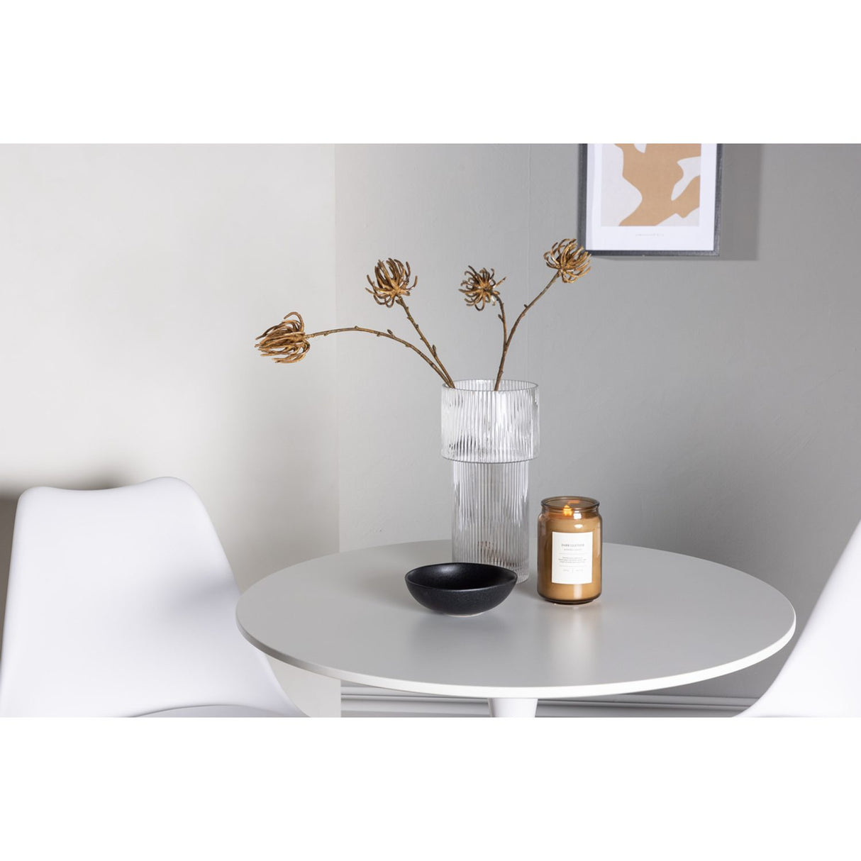 Hamden, Zeno Rund matgrupp Natur, vit, Vit, ⌀80